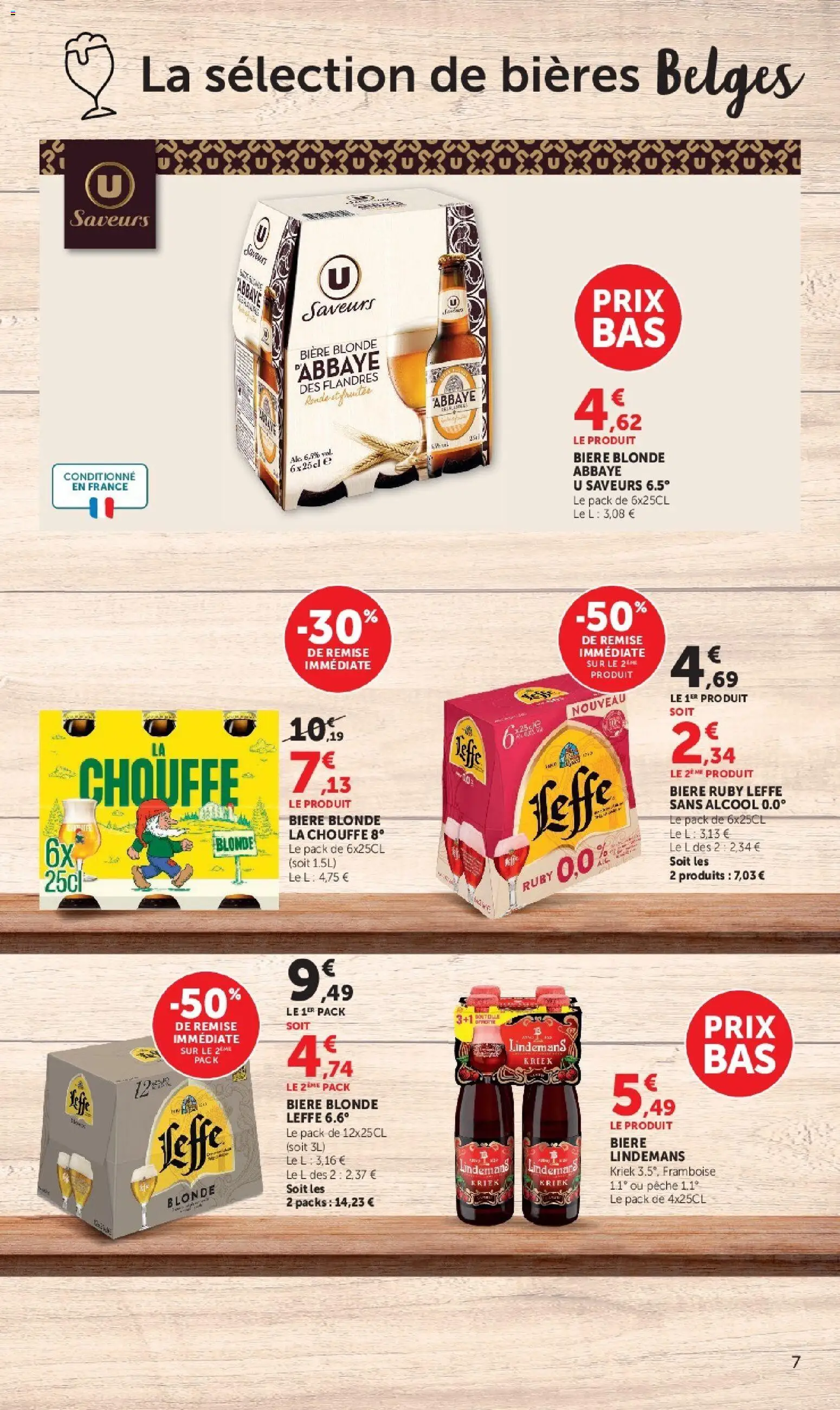 {H1} | Page: 7 | Produits: Alcool, Framboise, Pêche, Bière