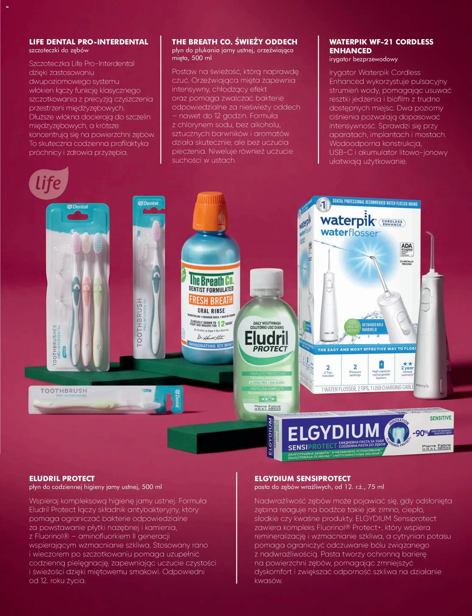 Super-pharm gazetka od 19.09.2026 | Strona: 11 | Produkty: USB, Płytki, Mięta, Pasta