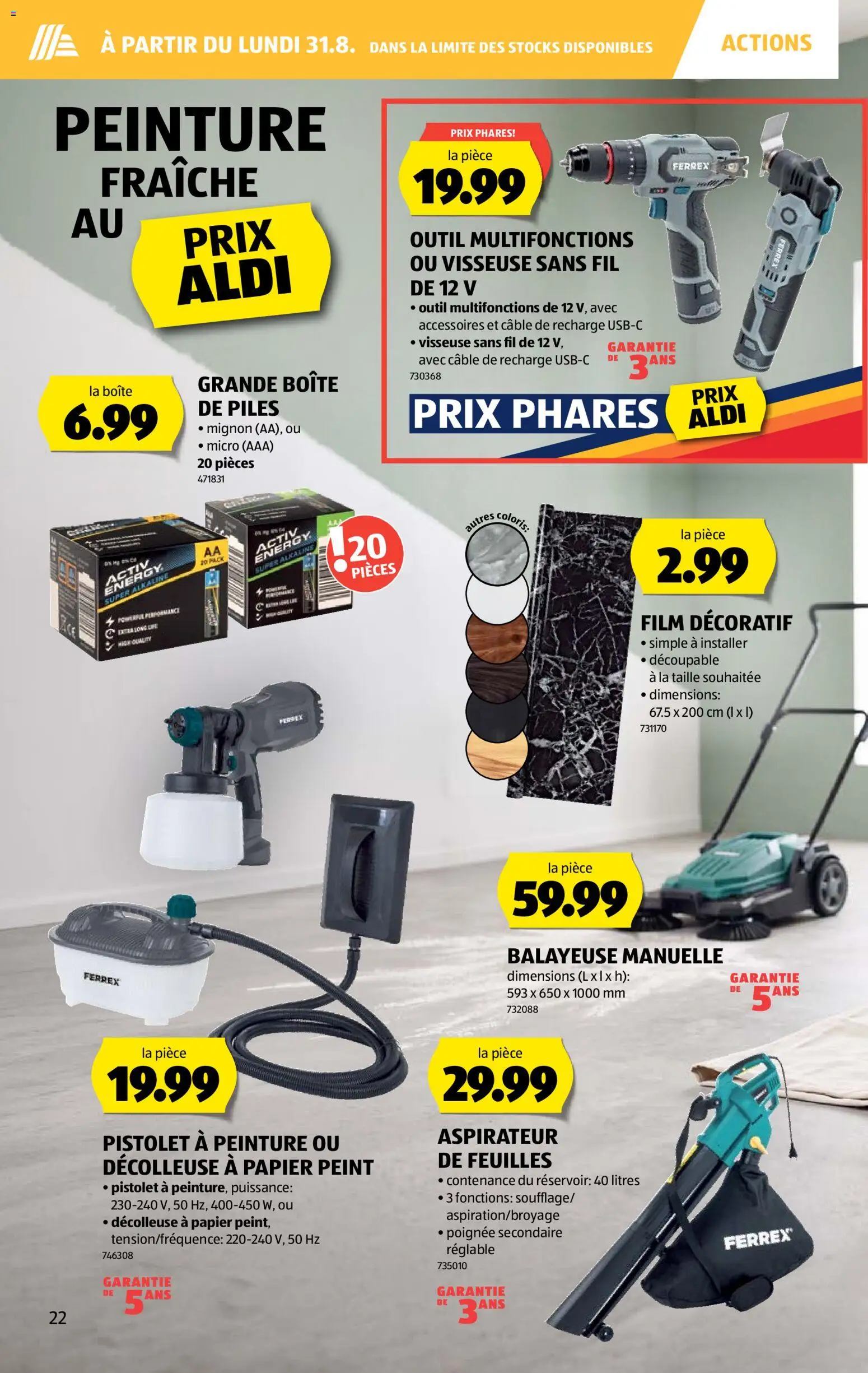 Aldi aktionen FR – gültig ab 27.08.2026 | Seite: 22