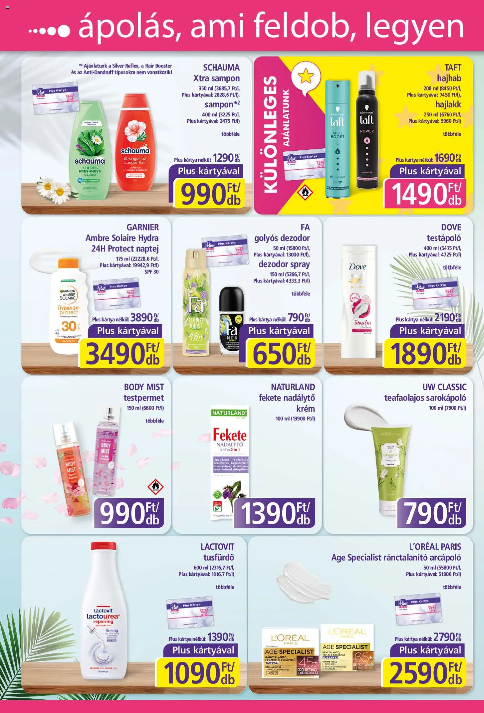 Plus Market akciós ujság - amely érvényes a következő dátumtól: 18.06.2026 | Oldal: 4