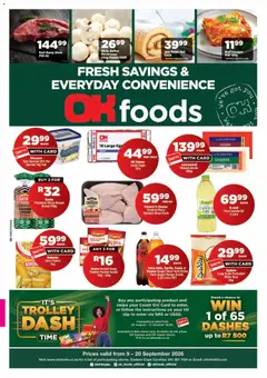 OK Foods specials catalogue – valid from 09/09/2026