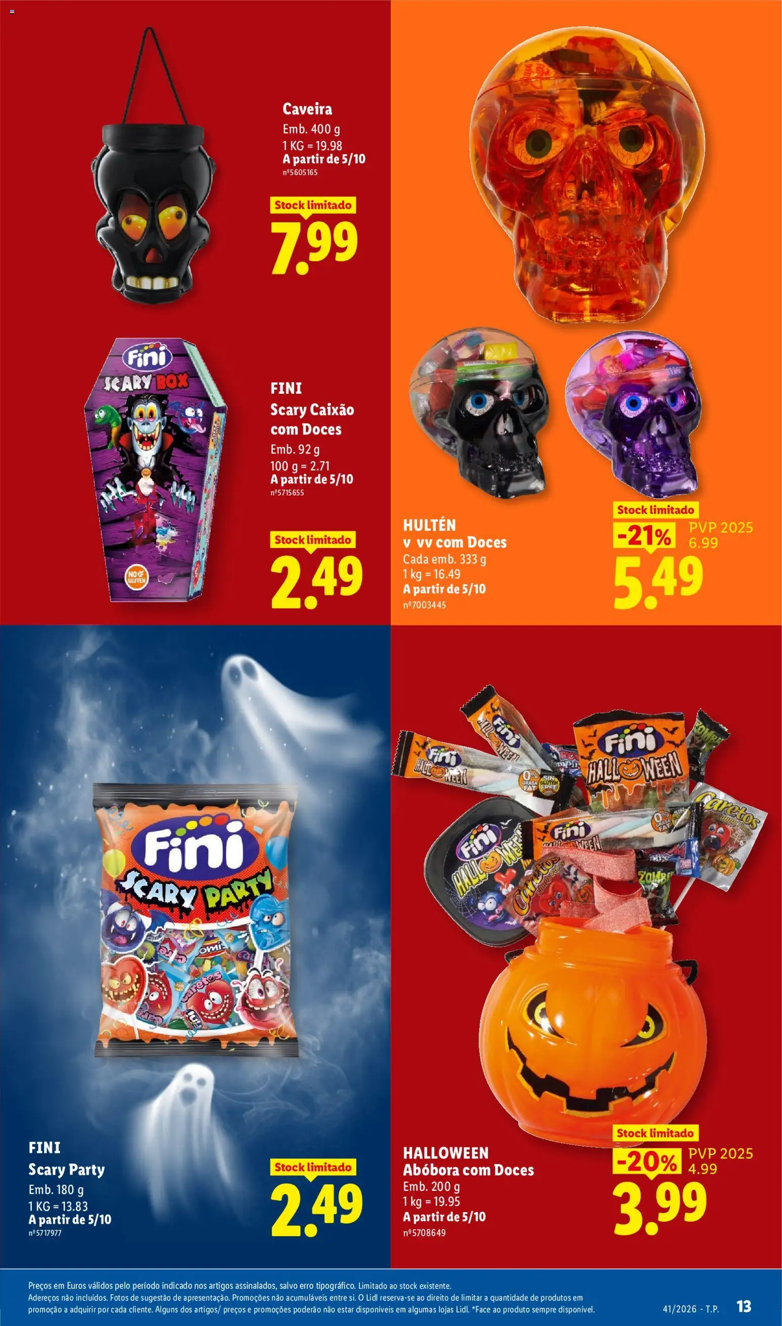 Lidl Folheto Especial │ válido de 05/10/2026 | Página: 13 | Produtos: Abóbora, Doces