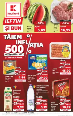 Ofertele Kaufland valabile de la 24.06.2026