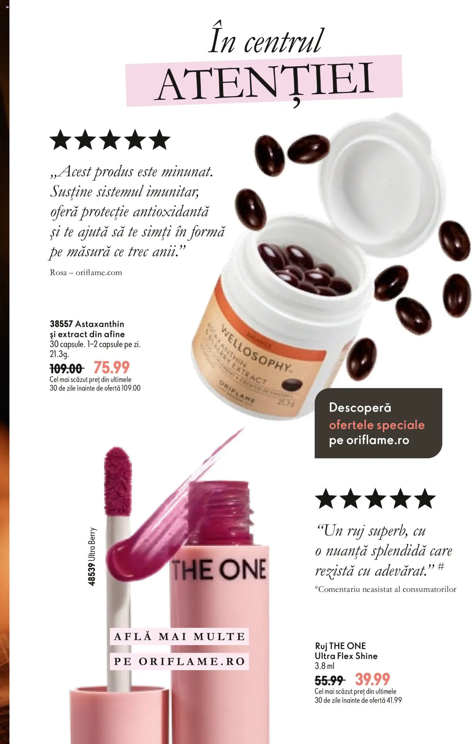 Noul catalog Oriflame – valabil de la 11.11.2026 | Pagină: 6 | Produse: Afine, Ruj