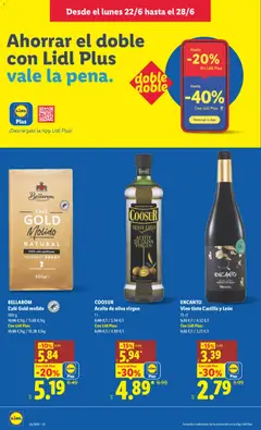Vista previa Café Gold molido NATURAL, Bellarom Café Gold molido NATURAL 500 g válido desde el 22/06/2026 | Página: 8