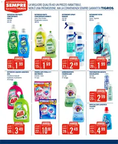 Anteprima del volantino Tigros volantino Casa e Bellezza valido a partire dal 17.06.2026 | Pagina: 5 | Prodotti: Ammorbidente, Detersivo per piatti, Anticalcare, Profumo