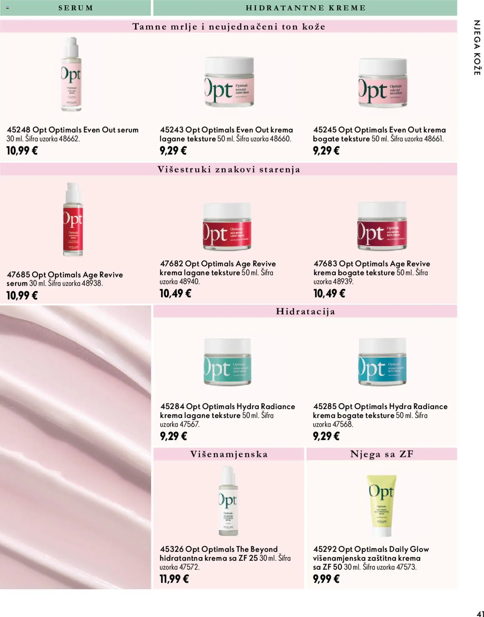 Oriflame katalog | vrijedi od 07.10.2026 | Stranica: 41 | Proizvodi: Krema