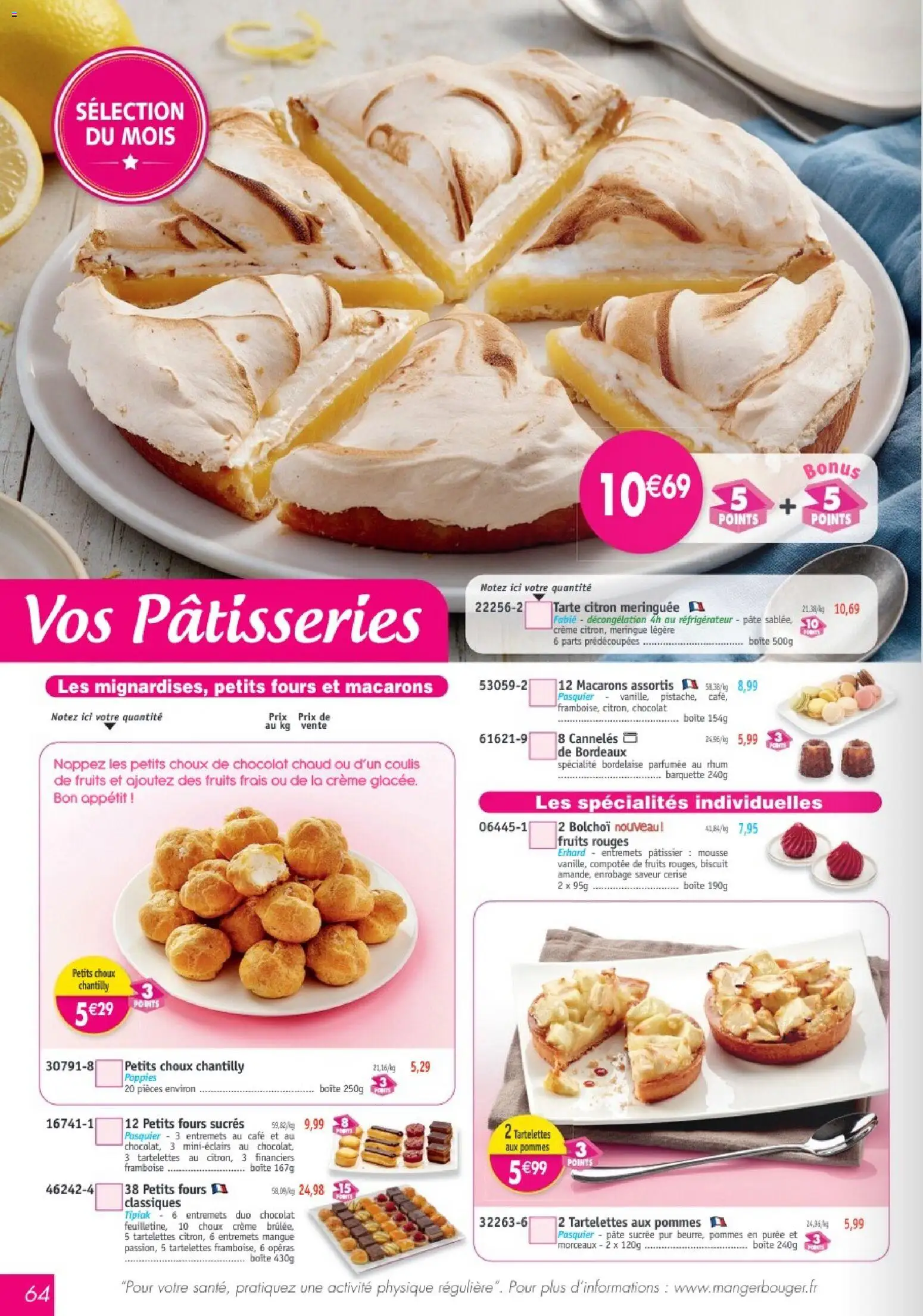 {H1} | Page: 64 | Produits: Mangue, Spécialités, Tarte, Fruits