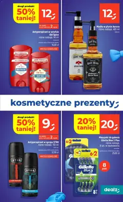 Pogląd oferty "Dealz gazetka" - ważna od 24.09.2026 | Strona: 21 | Produkty: Gillette, Mydło w płynie, Maszynki do golenia, Old spice