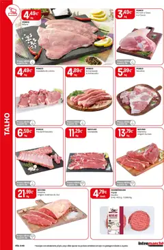 Pré-visualização Intermarché folheto válido de 20/08/2026 | Página: 6 | Produtos: Costeleta, Hambúrguer, Carne, Pá