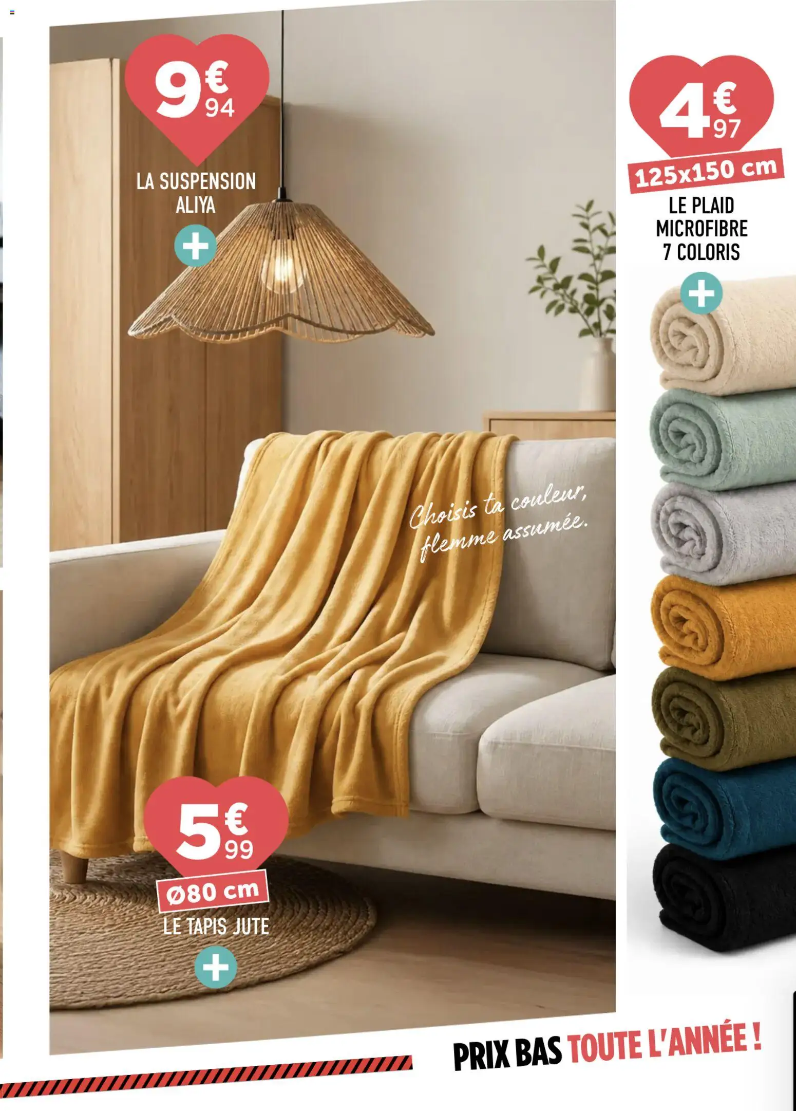 {H1} | Page: 15 | Produits: Plaid, Suspension, La suspension, Tapis