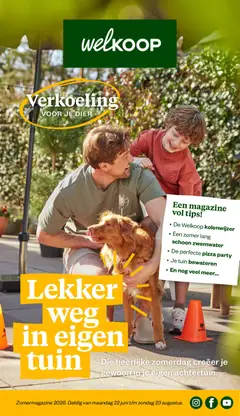 Welkoop folder - Zomermagazine - Voorbeeld van een folder van Welkoop, geldig van 22-06-2026