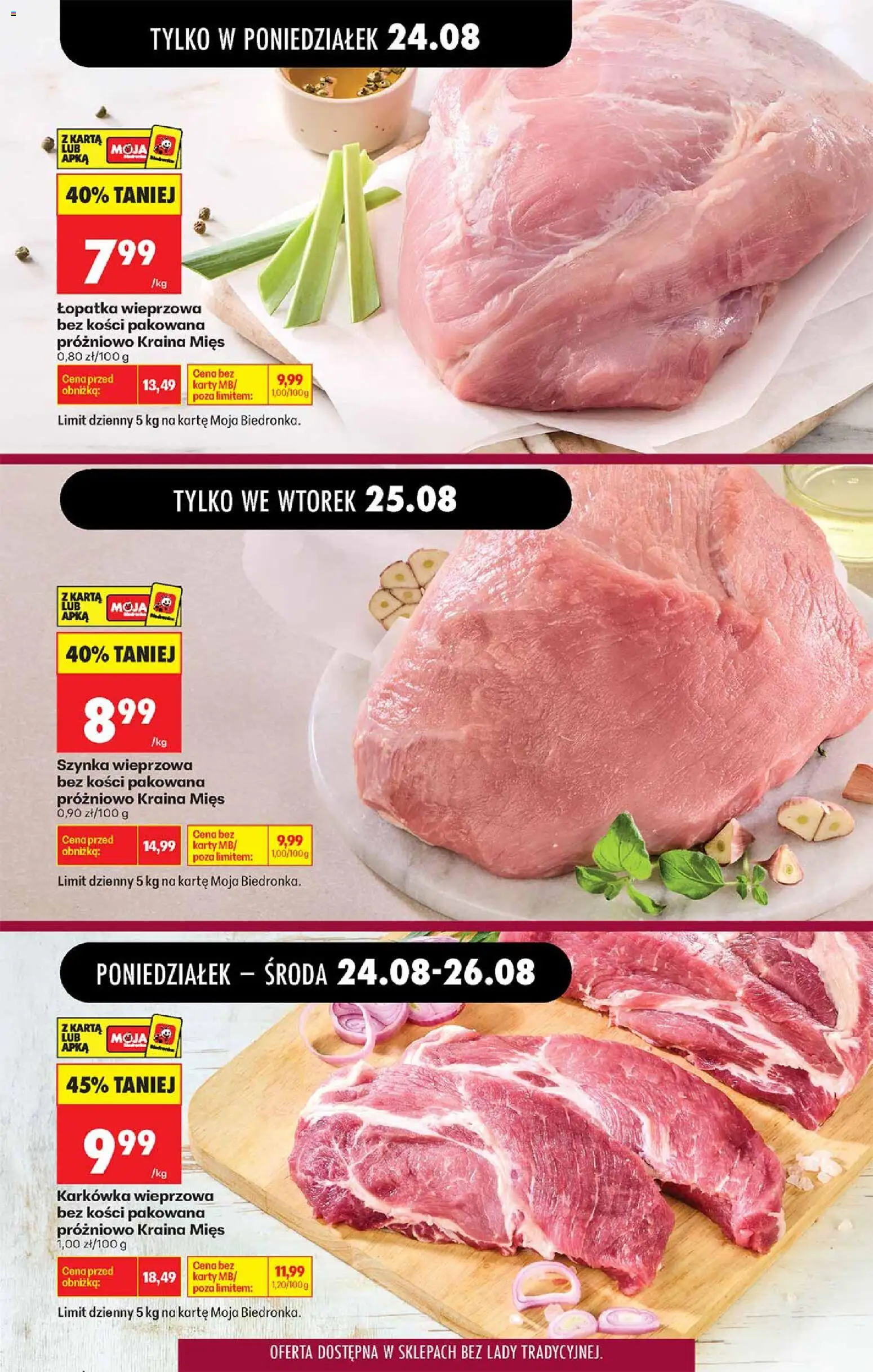 Biedronka Polsko leták od 24.08.2026 | Strana: 29 | Produkty: Lopatka, Karty
