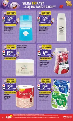 Pogląd oferty "POLOmarket gazetka - Frikasowe Hity" - ważna od 28.10.2026 | Strona: 10 | Produkty: Odświeżacz, Mleko, Makijaż, Peeling