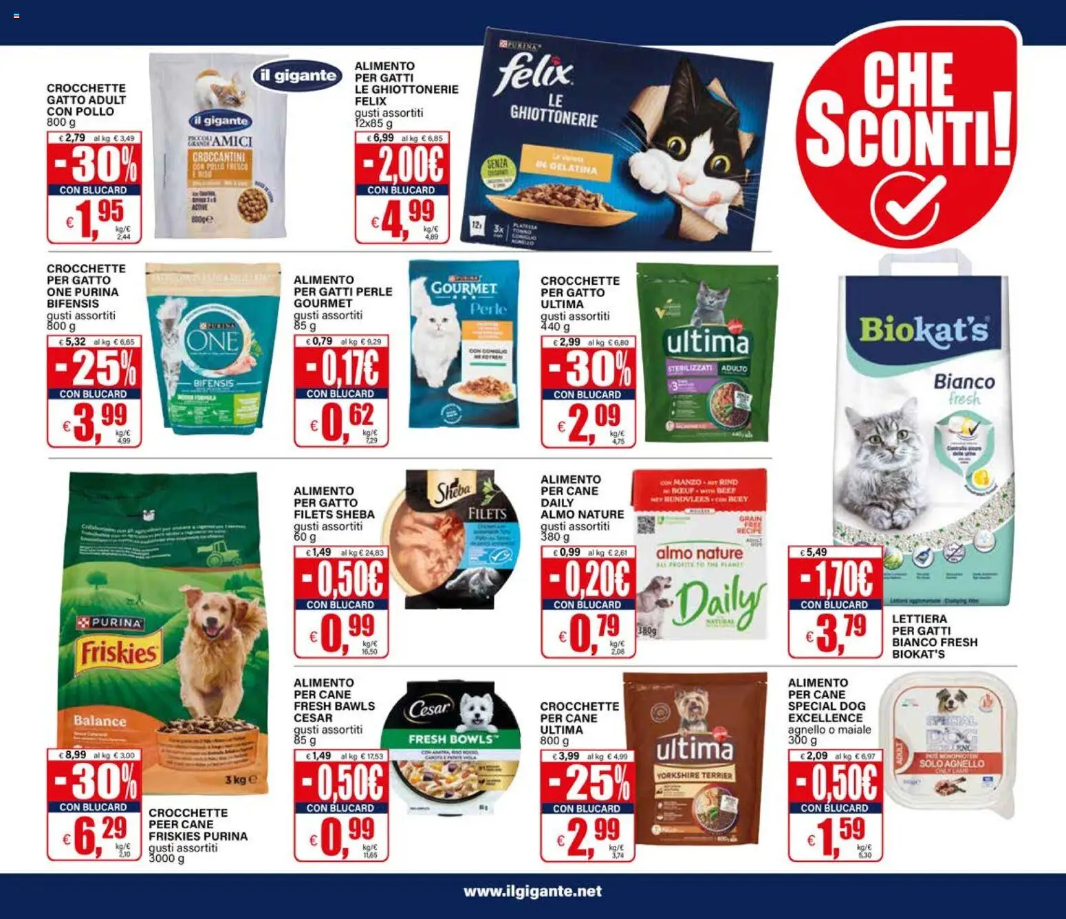 Volantino Il Gigante del 30/07/2026 | Pagina: 29 | Prodotti: Pollo, Manzo, Crocchette, Agnello