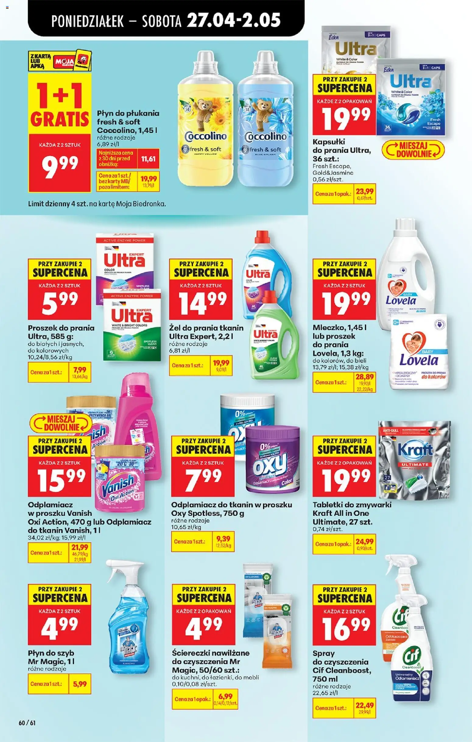 Biedronka gazetka od poniedziałku od 27.04.2026 | Strona: 78 | Produkty: Cytryna, Limonka, Arbuz