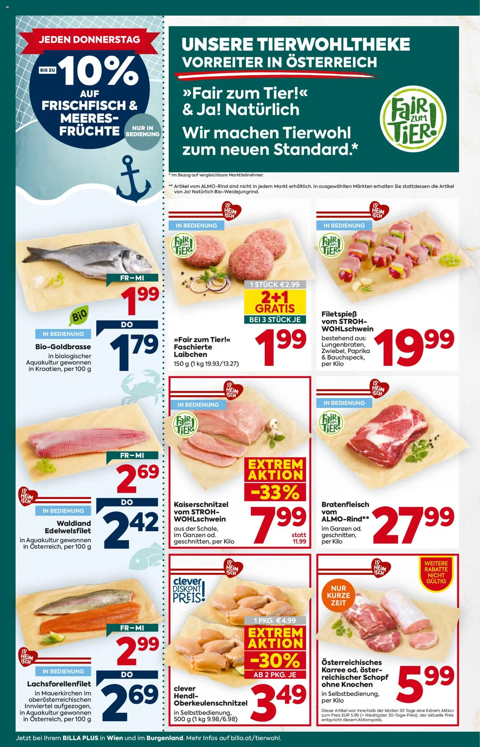 Billa Plus Flugblatt gültig ab 16.04.2026 | Seite: 8