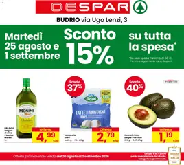 Anteprima del volantino Despar volantino Budrio valido a partire dal 20/08/2026