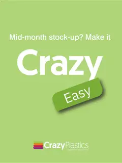 Crazy Plastics specials catalogue – valid from 17/07/2026