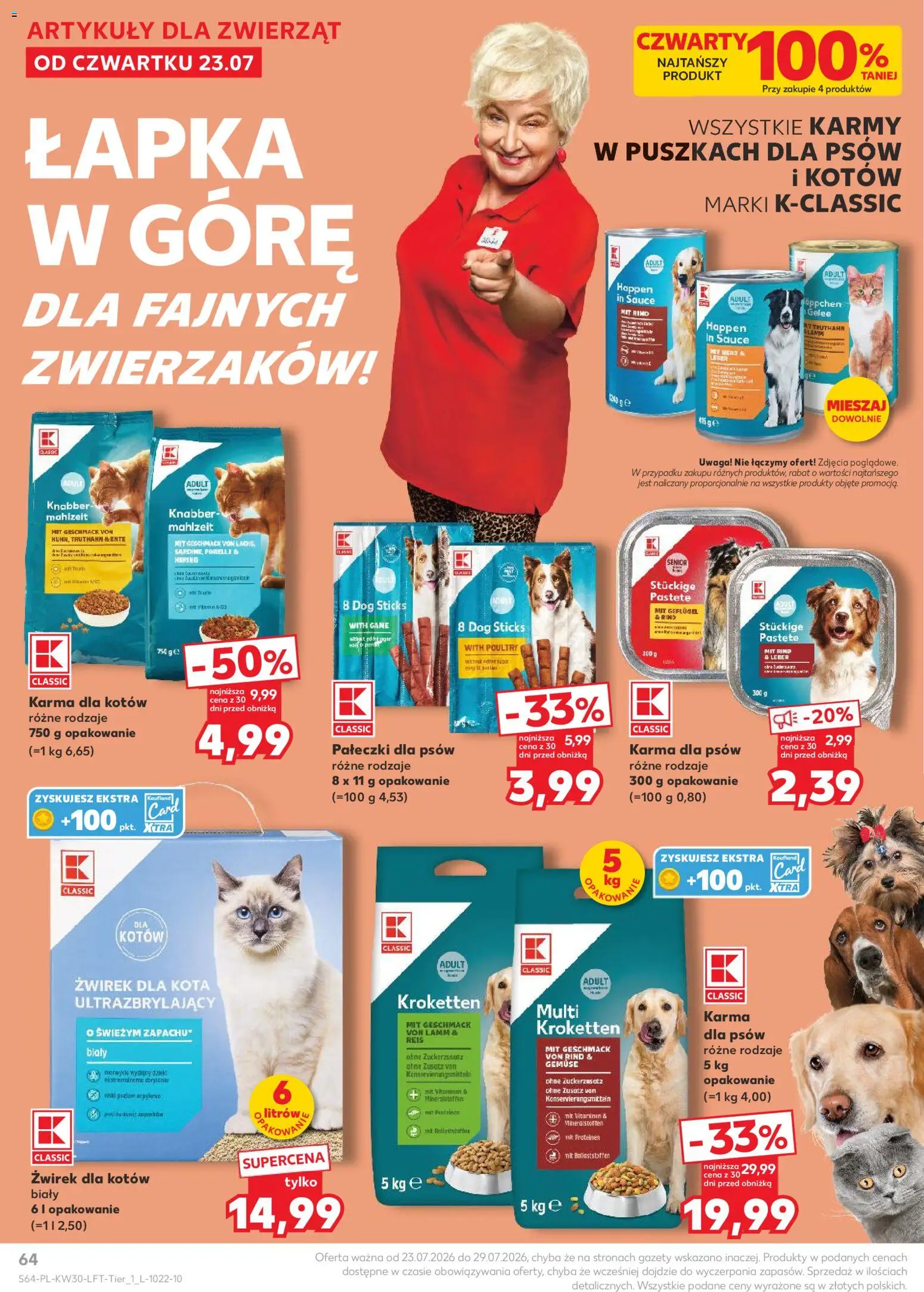 Kaufland Polsko leták od 23.07.2026 | Strana: 64