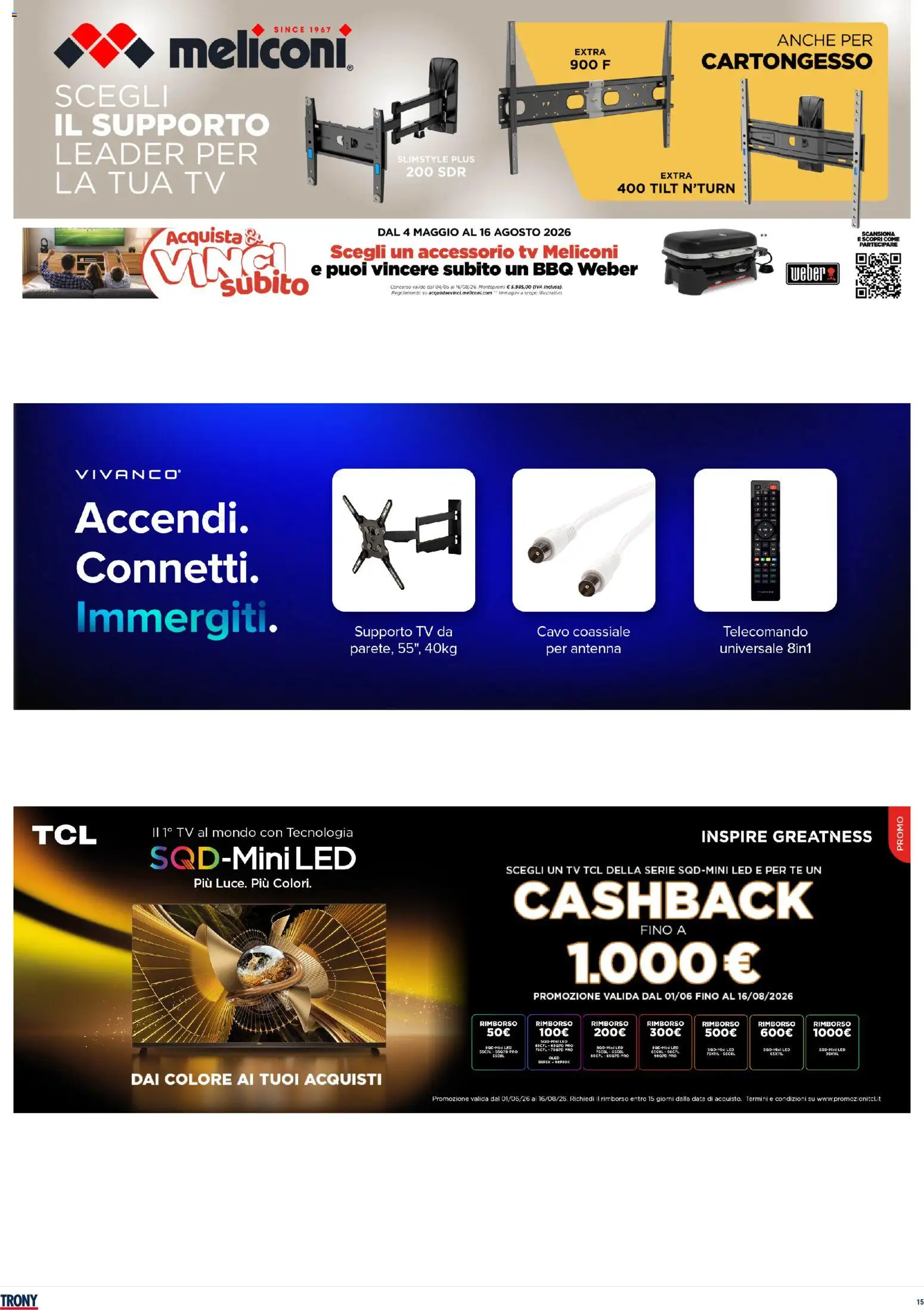 Volantino Trony del 25/06/2026 | Pagina: 15
