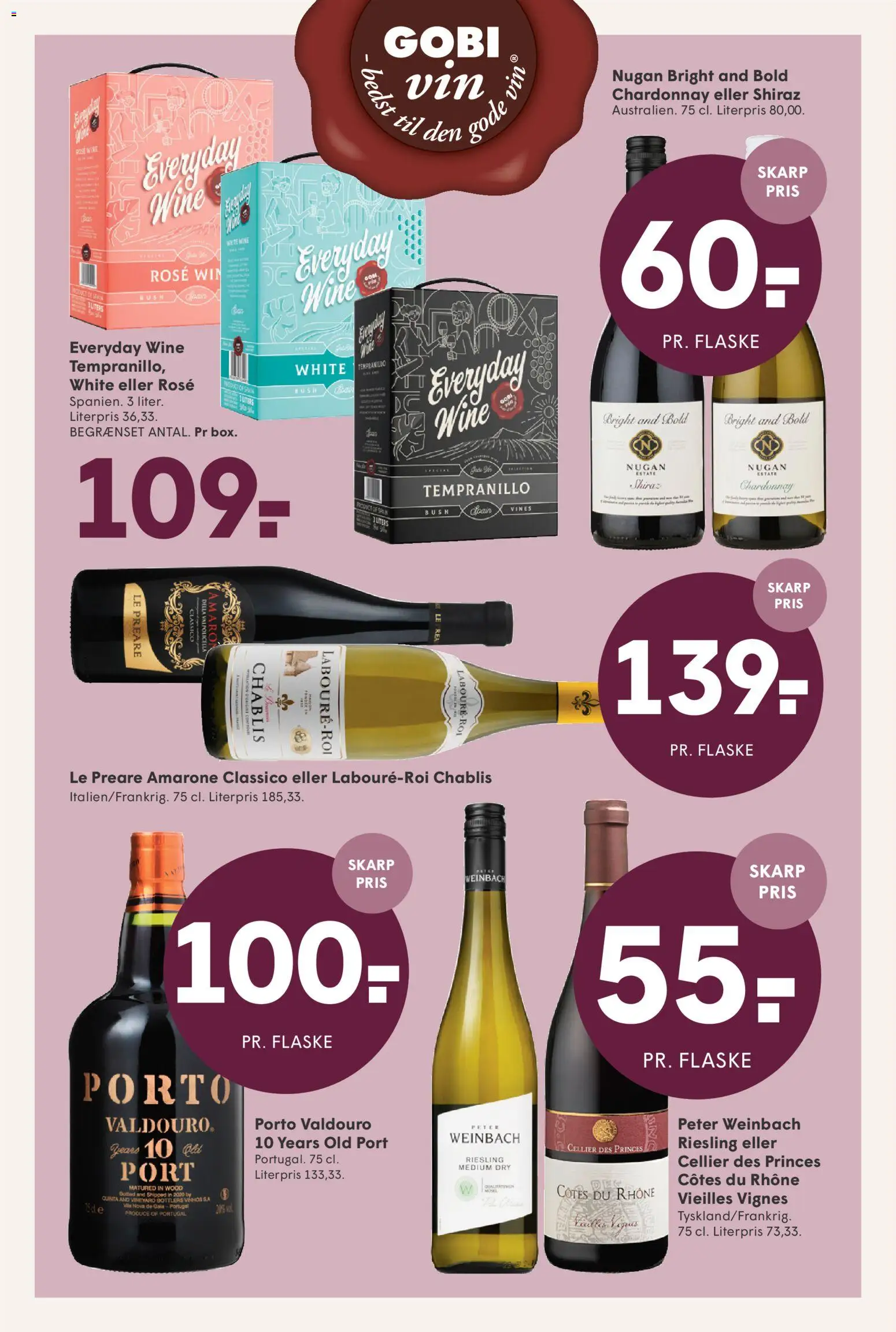 Spar tilbudsavis – gyldig fra 11/09/2026 | Side: 23 | Produkter: Vin