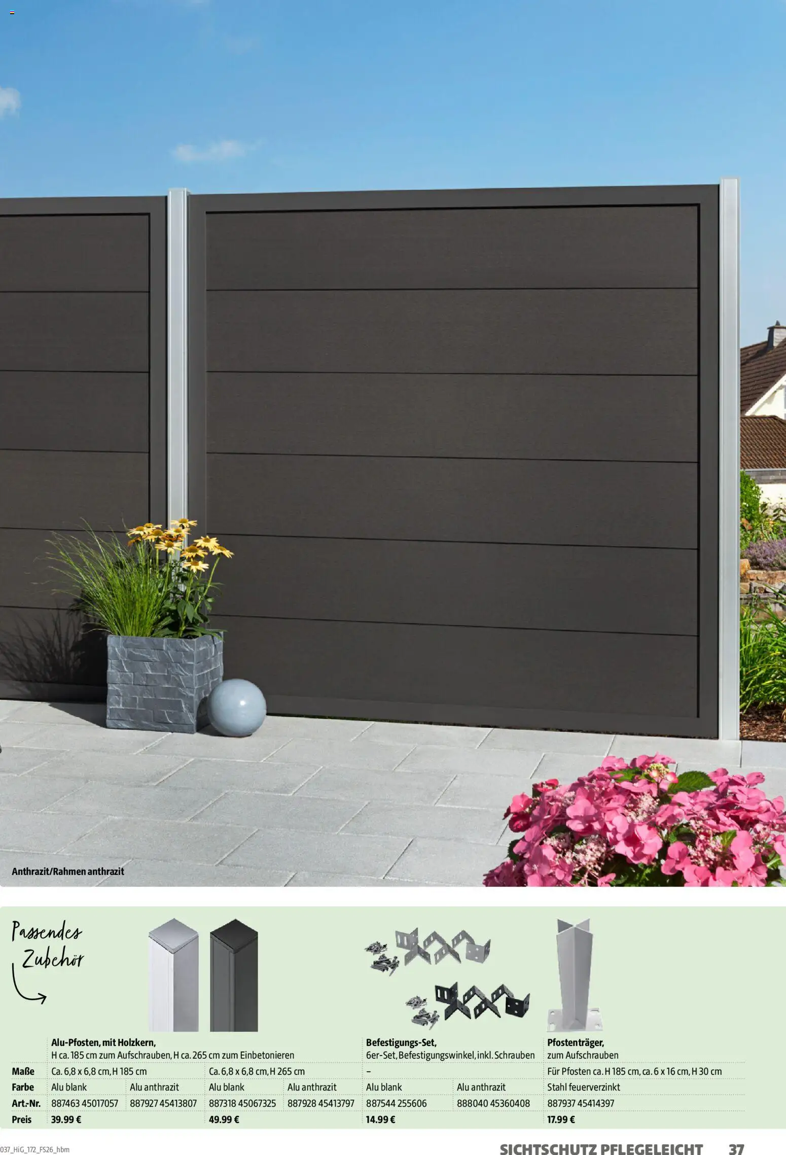 Hagebau Gartengestaltungsortiment – gültig ab 02.03.2026 | Seite: 37