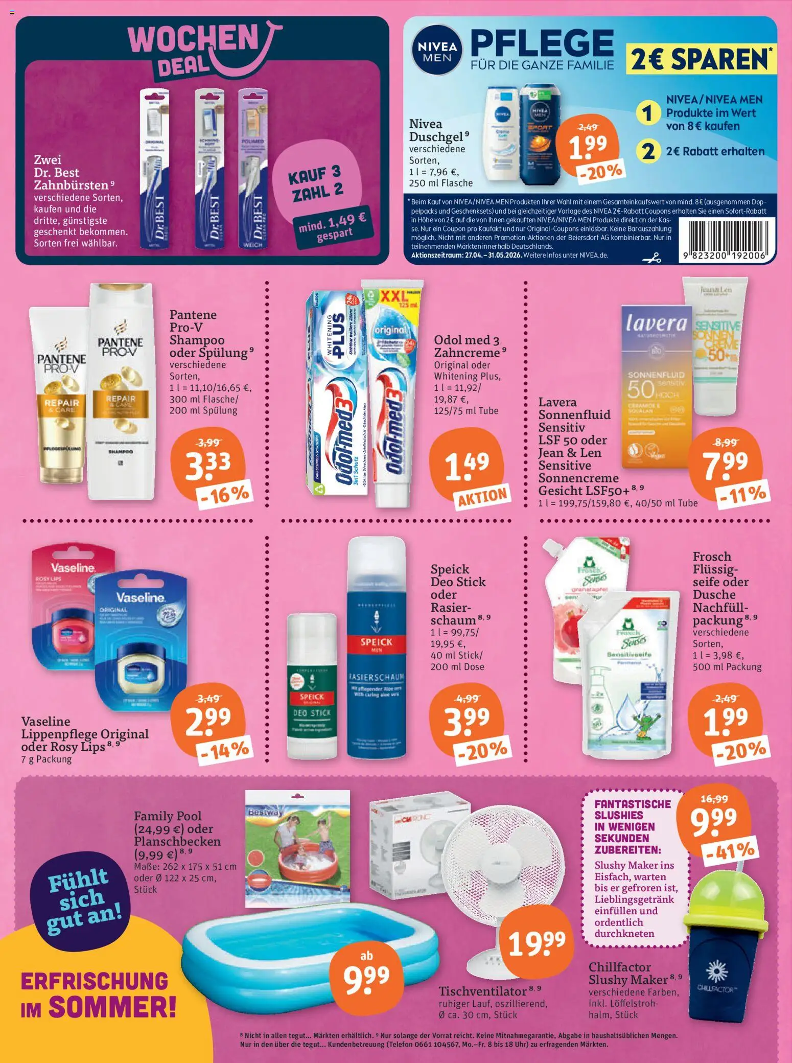 Tegut Prospekt – gültig ab 26.05.2026 | Seite: 20 | Produkte: Seife, Deo Stick, Telefon, Uhr