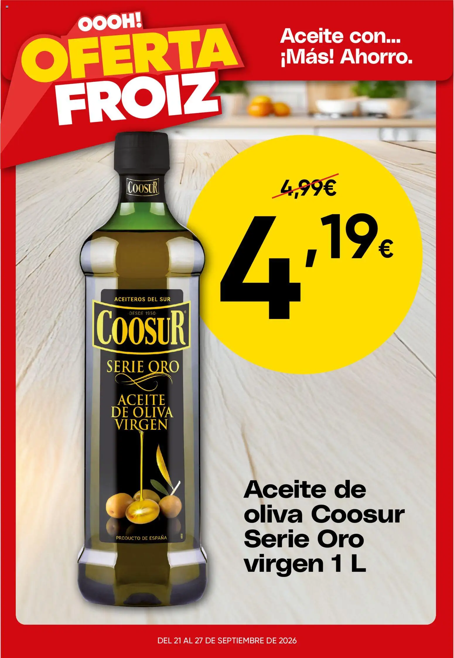 Froiz Oferta semanal │ válido desde el 21/09/2026 | Página: 5