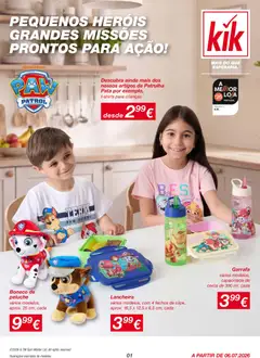 Pré-visualização KIK folheto válido de 06/07/2026