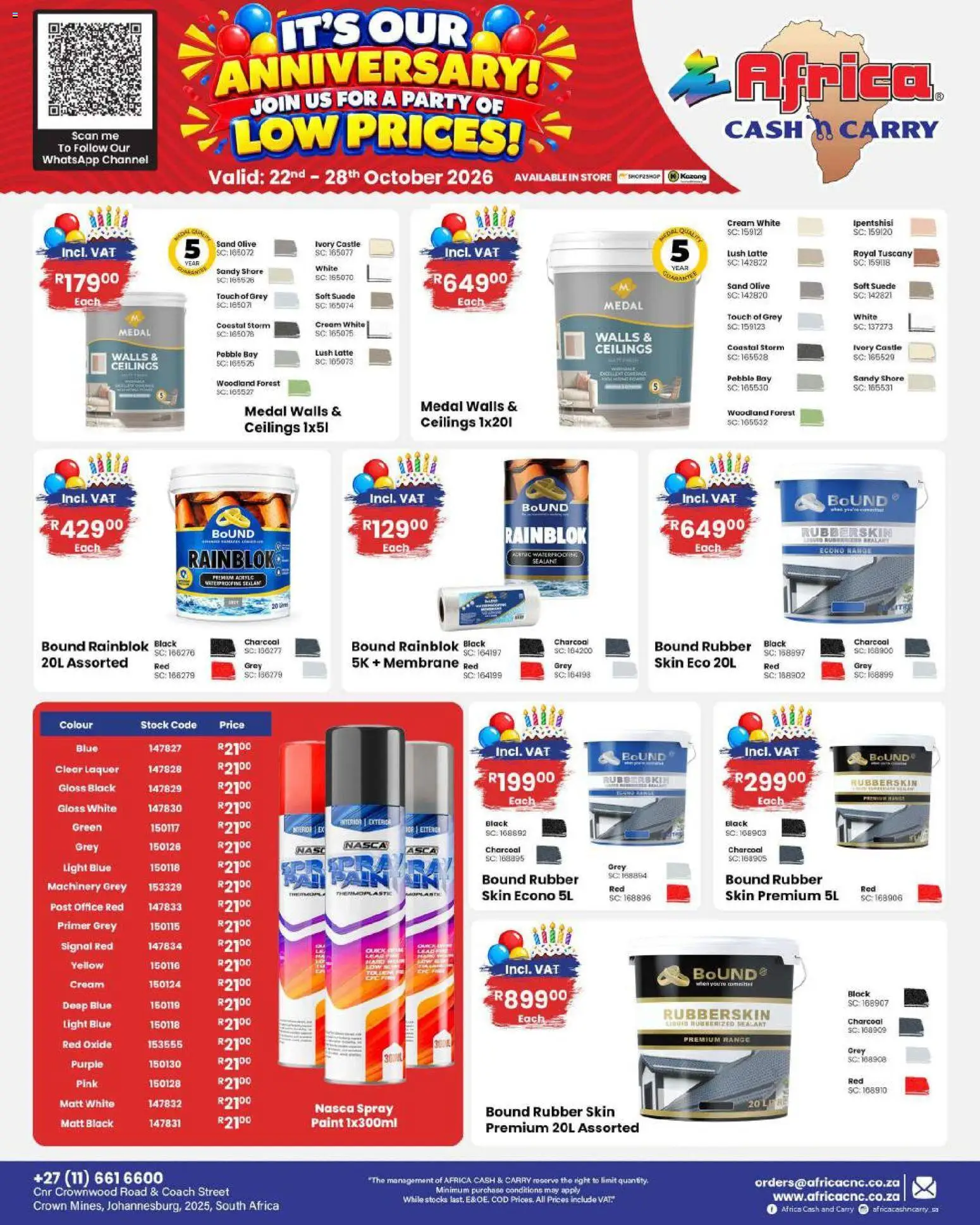 New Africa Cash & Carry catalogue – valid from 22/10/2026 | Page: 36