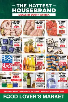 Food Lover's Market specials catalogue – valid from 22/10/2026