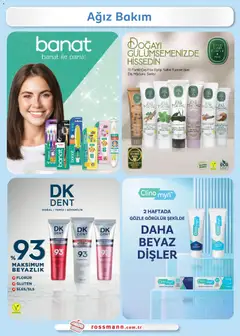 28 Ağustos 2026 tarihinden itibaren geçerli olan Rossmann kataloğu önizlemesi | Sayfa: 14 | Ürünler: Diş macunu, Şeker, Karanfil, Nane