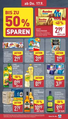 MILSANI Milch-Drink, Versch. Sorten, z. B. Erdbeer- oder Schokoladengeschmack; zzgl. Pfand = 0.25; 500-ml-Flasche (Liter = 1.78) ab 14.09.2026 gültig | Seite: 37