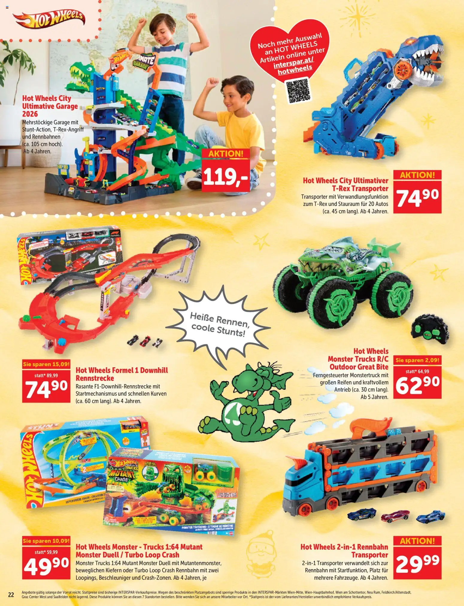 Interspar Sonderfolder Kindergeschenke gültig ab 27.10.2026 | Seite: 22