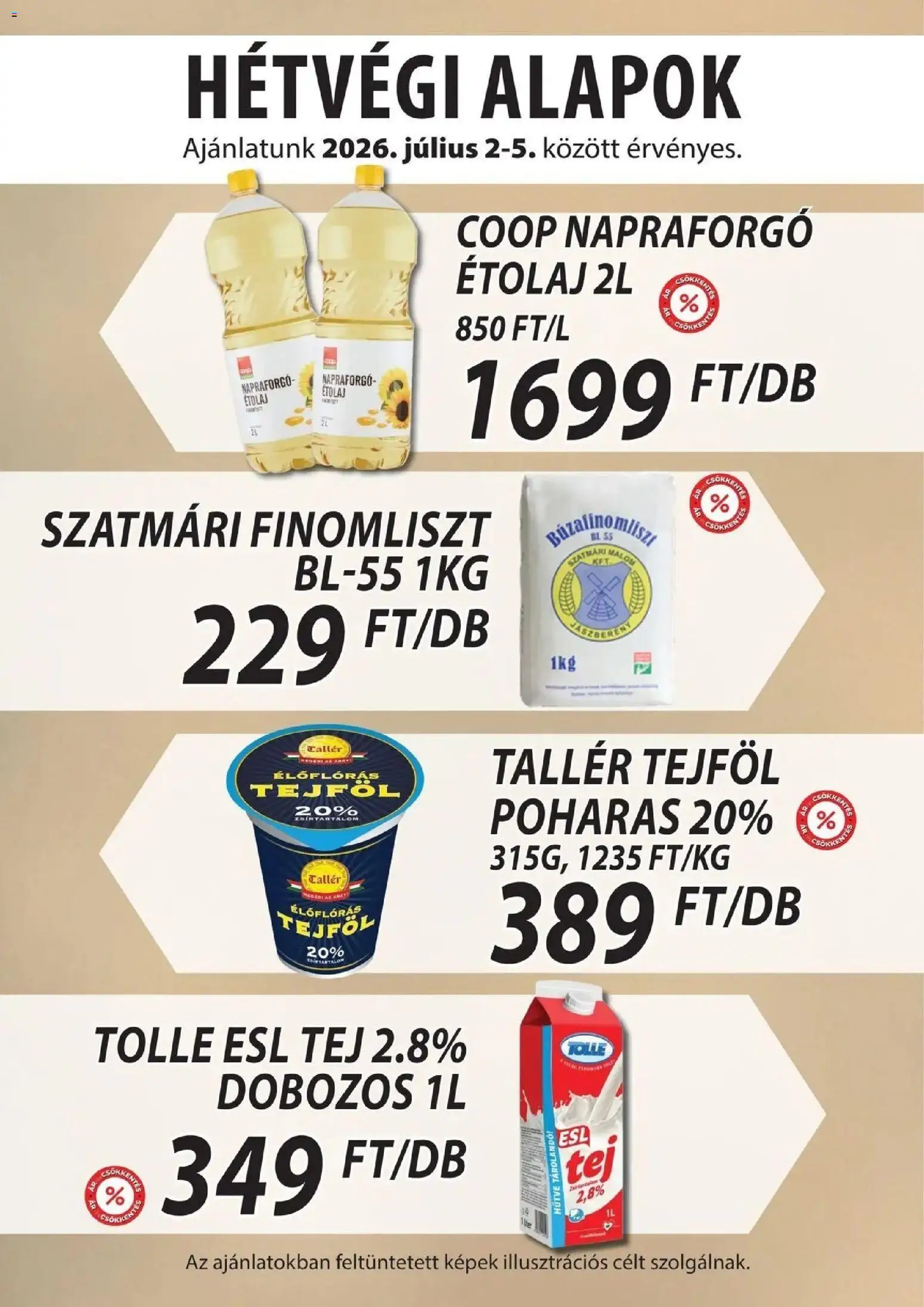 COOP Szolnok akciós ujság - amely érvényes a következő dátumtól: 2026.07.02. | Oldal: 5