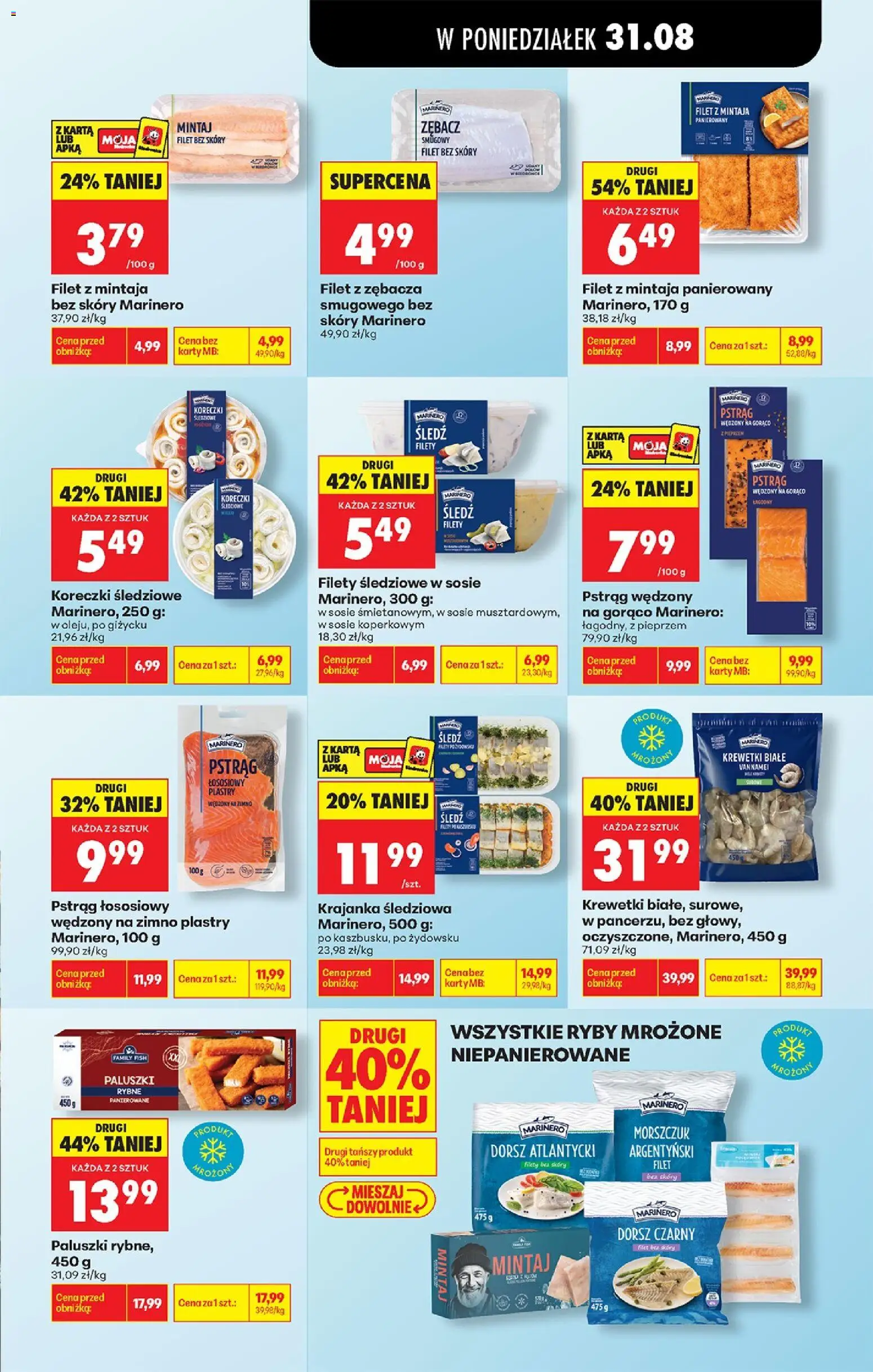 Biedronka Polsko leták od 31.08.2026 | Strana: 67 | Produkty: Ryby, Filet, Karty