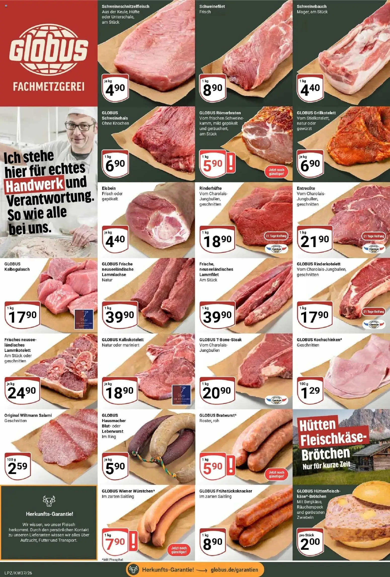 Globus Prospekt Leipzig – gültig ab 07.09.2026 | Seite: 11 | Produkte: Käse, Schweinebauch, Zwiebeln, Salami