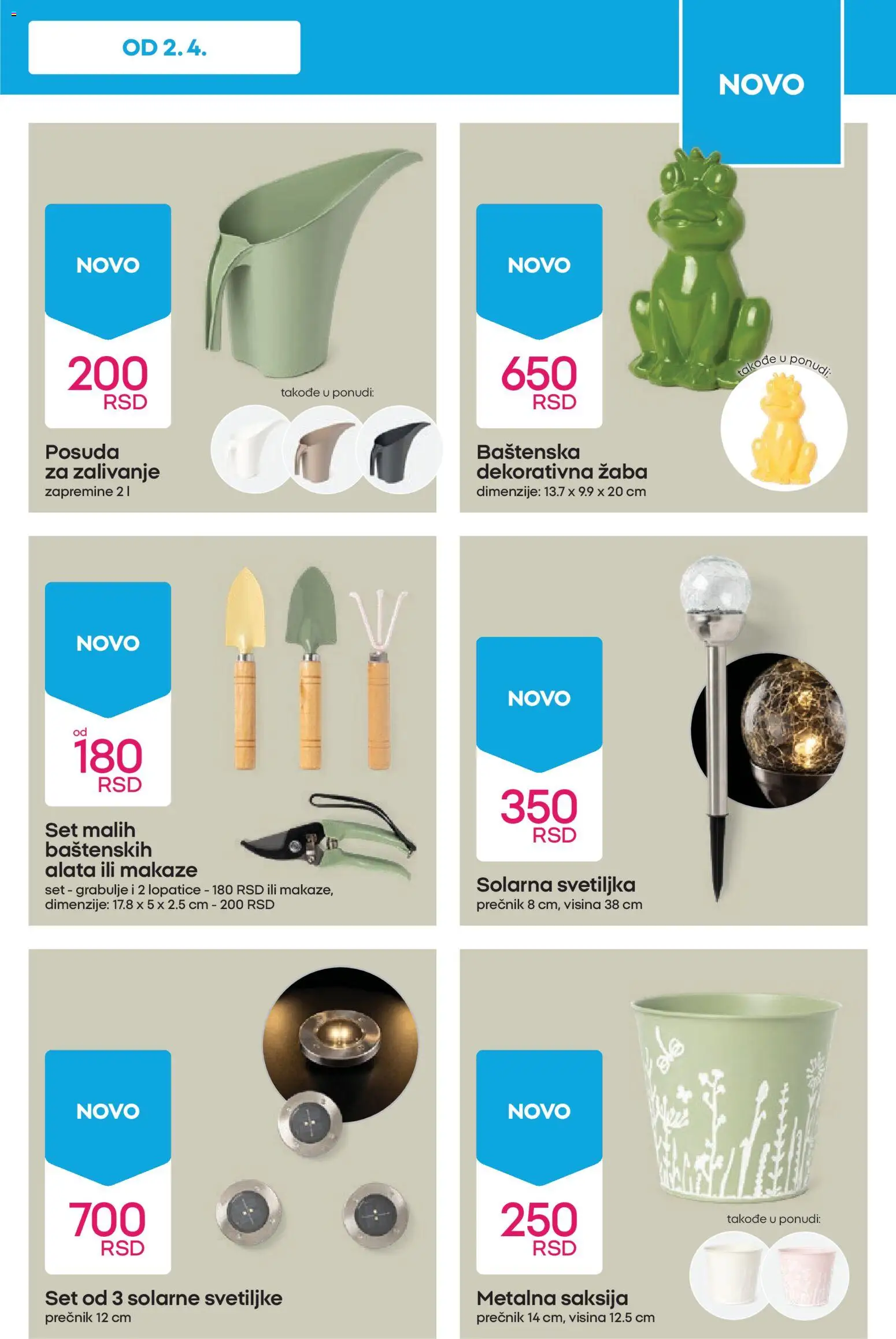 Pepco katalog - važi od 09.04.2026 | Strana: 9 | Proizvode: Saksija, Makaze