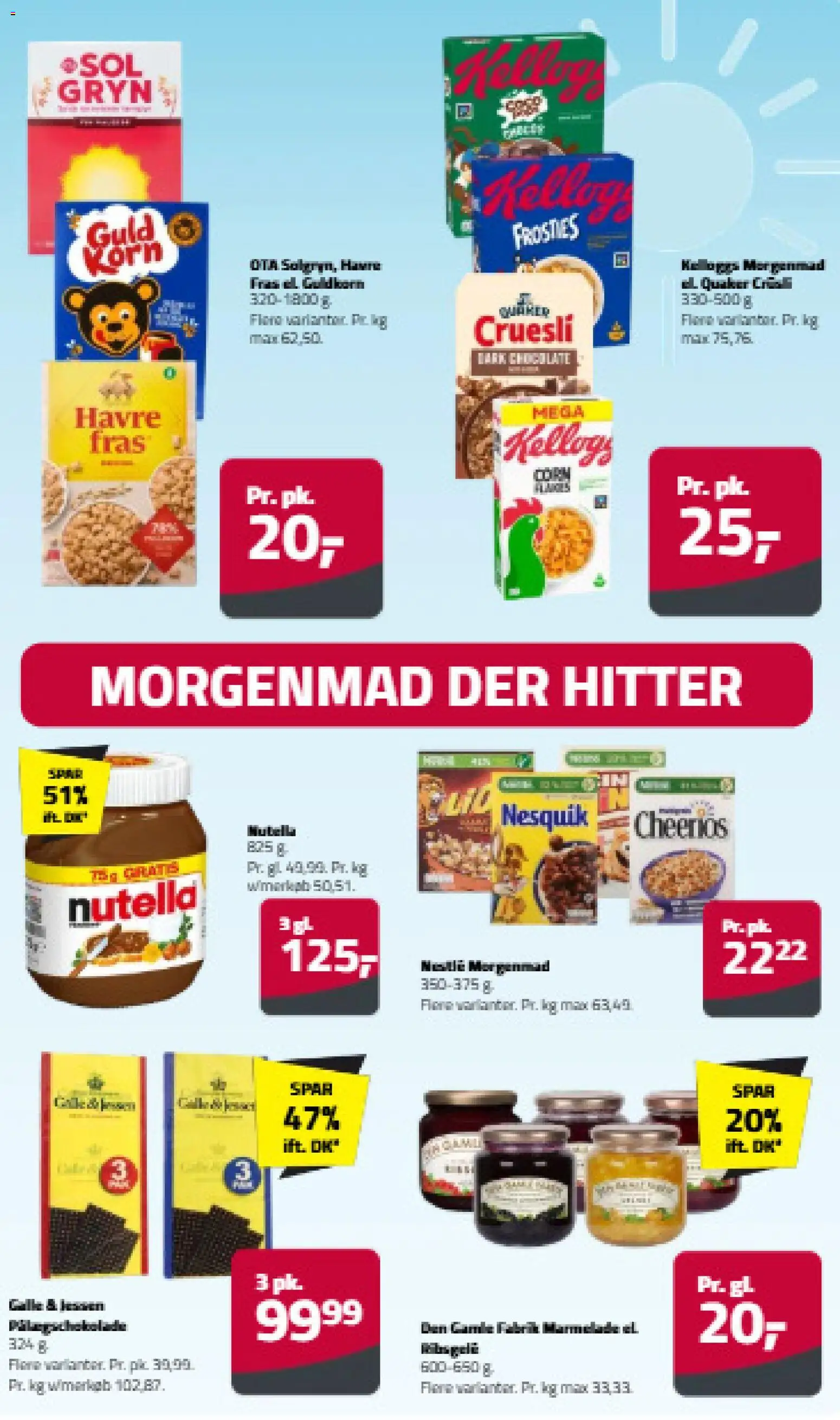 Fleggaard tilbudsavis – gyldig fra 05/08/2026 | Side: 9 | Produkter: Nutella