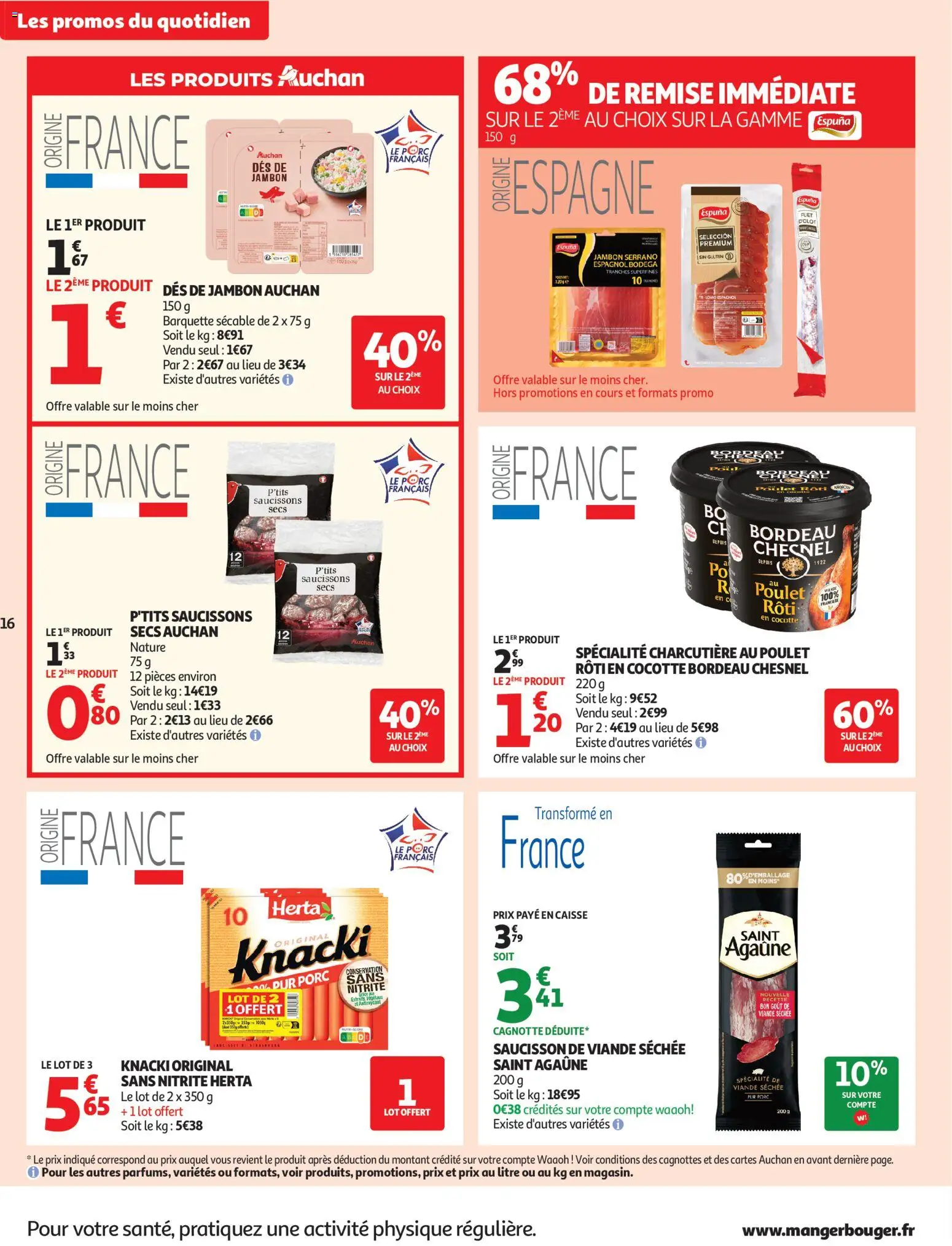 {H1} | Page: 18 | Produits: Jambon serrano, Jambon, Viande, Porc