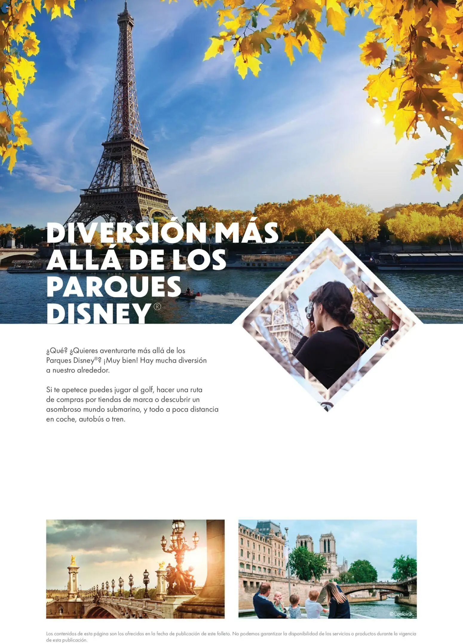 Viajes El Corte Inglés Folleto Disneyland Paris │ válido desde el 31/03/2026 | Página: 58 | Productos: Té