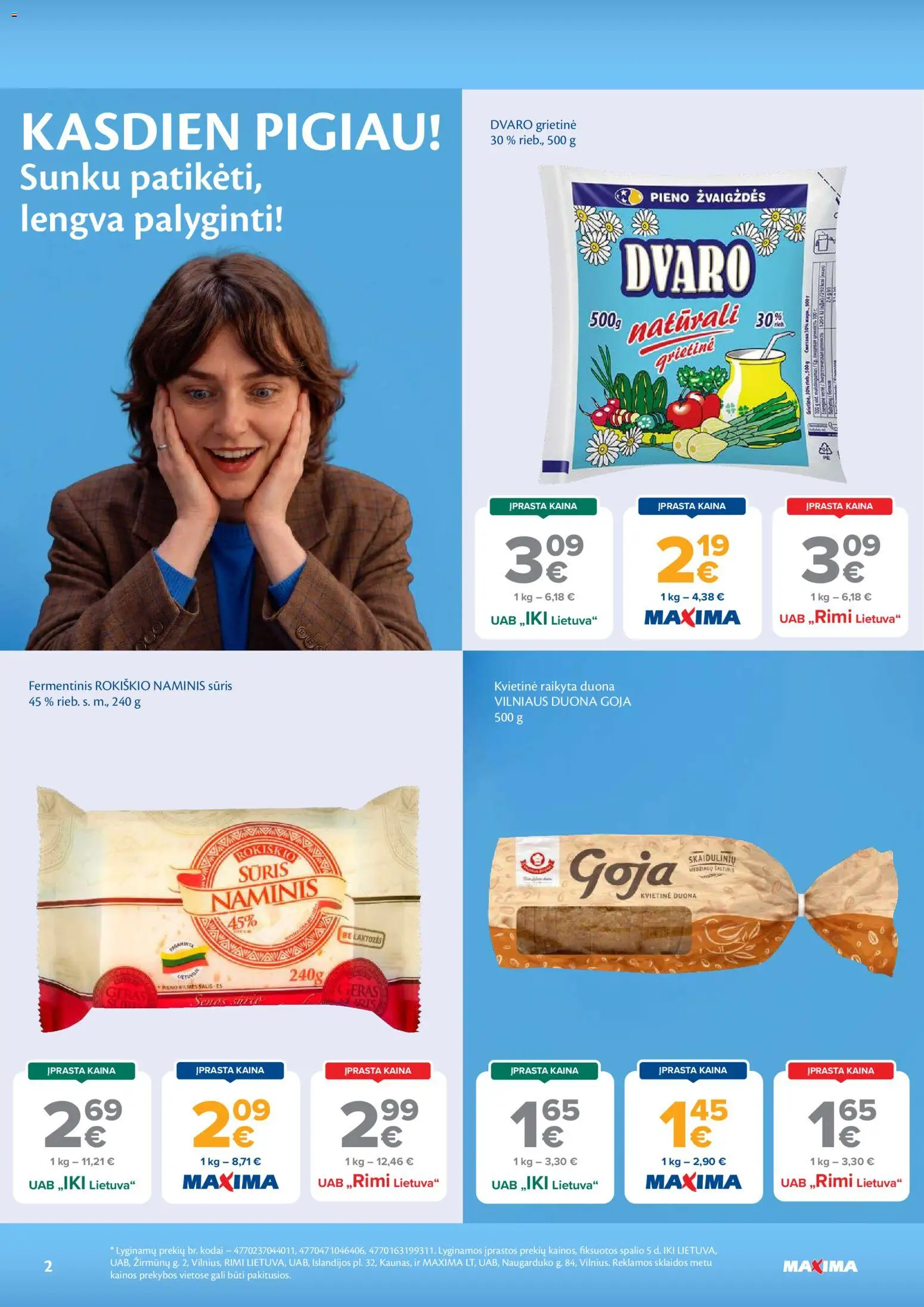 MAXIMA akcijos nuo 2026.10.13 | Puslapis: 2
