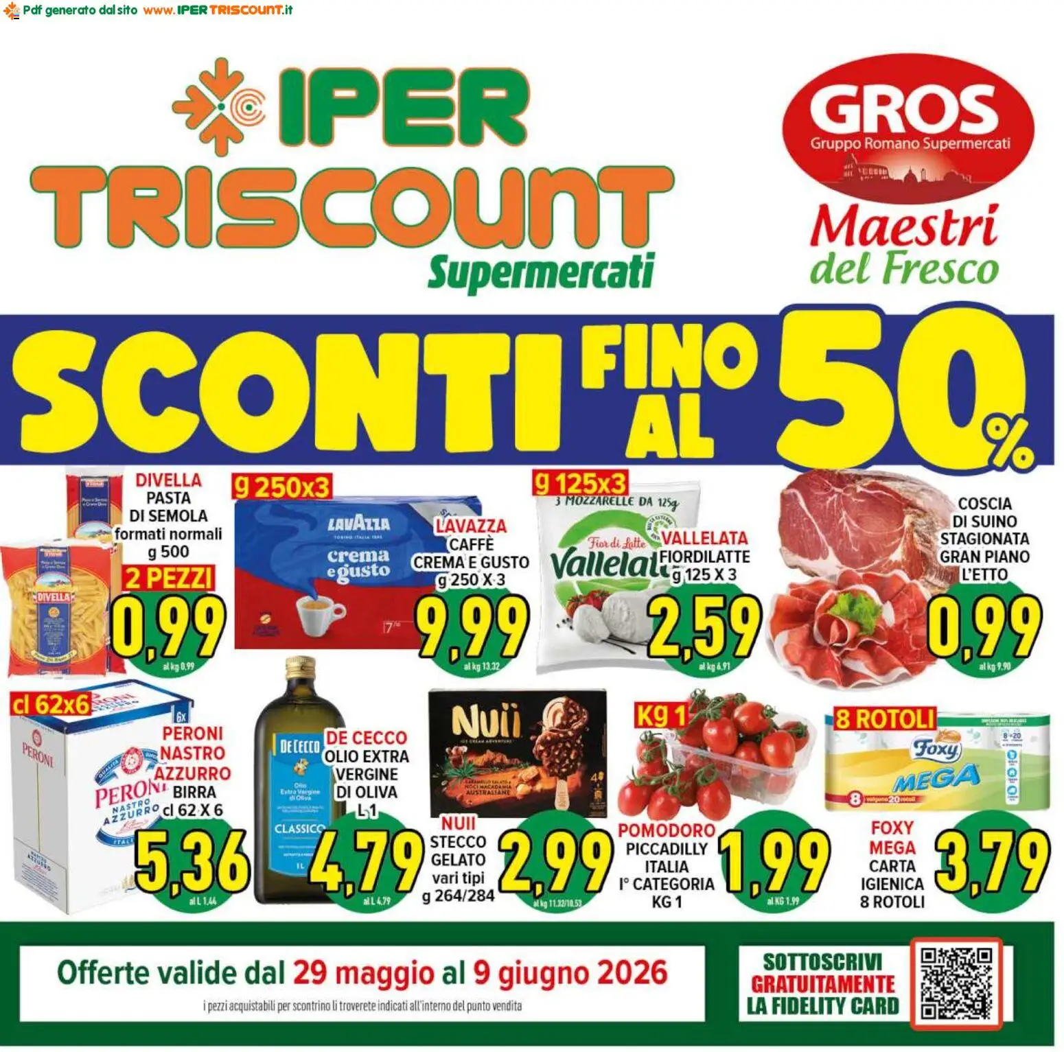 Volantino Ipertriscount del 29.05.2026 | Pagina: 1