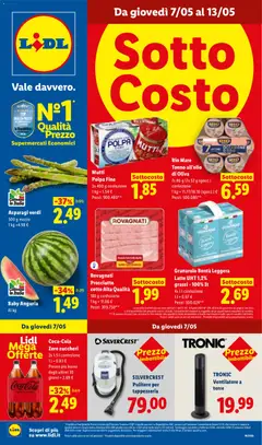 Anteprima del volantino Lidl volantino valido a partire dal 07.05.2026