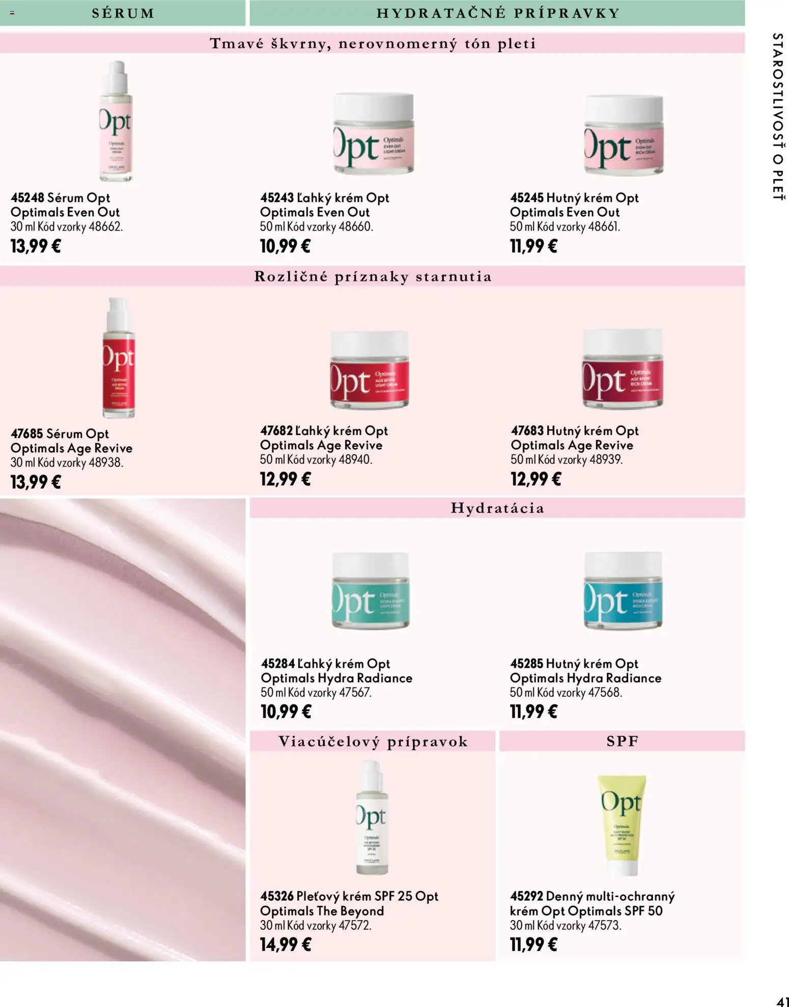 Nové Oriflame akcie – leták je platný od 30.09.2026 | Strana: 41 | Produkty: Krém