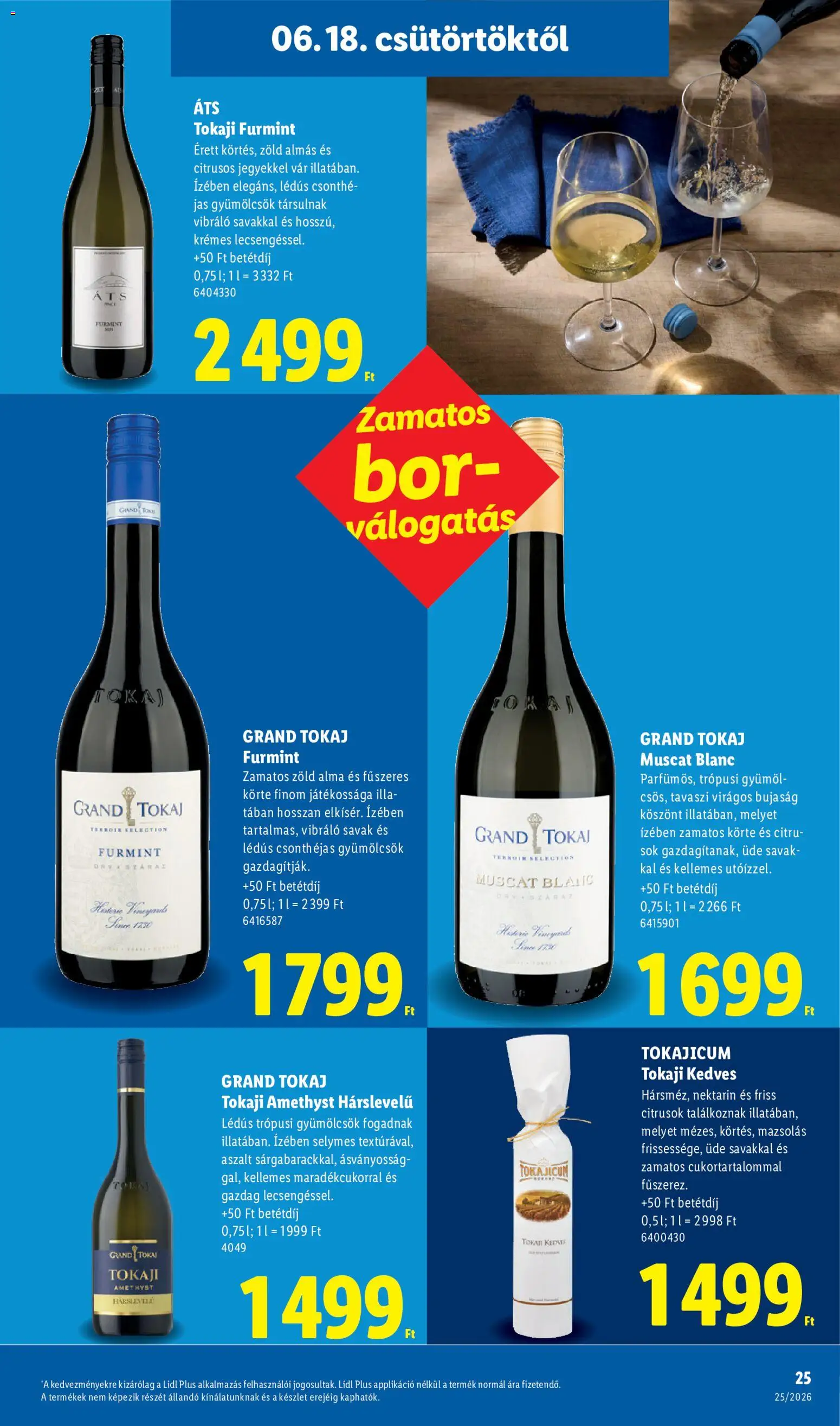 Lidl akciós ujság - amely érvényes a következő dátumtól: 18.06.2026 | Oldal: 25