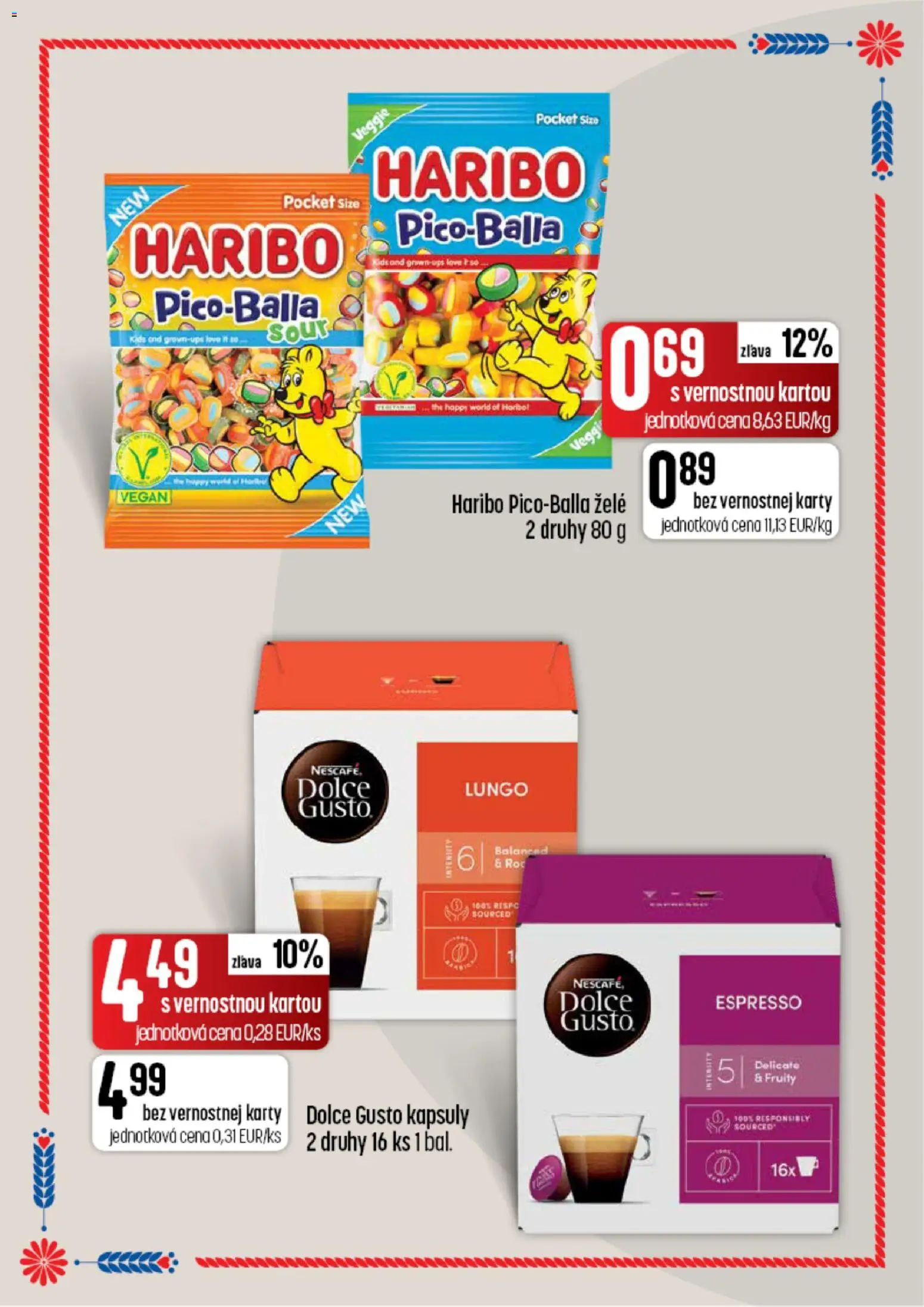 Nové COOP Jednota akcie – leták je platný od 10.09.2026 | Strana: 33 | Produkty: Dolce Gusto