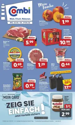 Combi Prospekt Celle ab 22.06.2026 gültig
