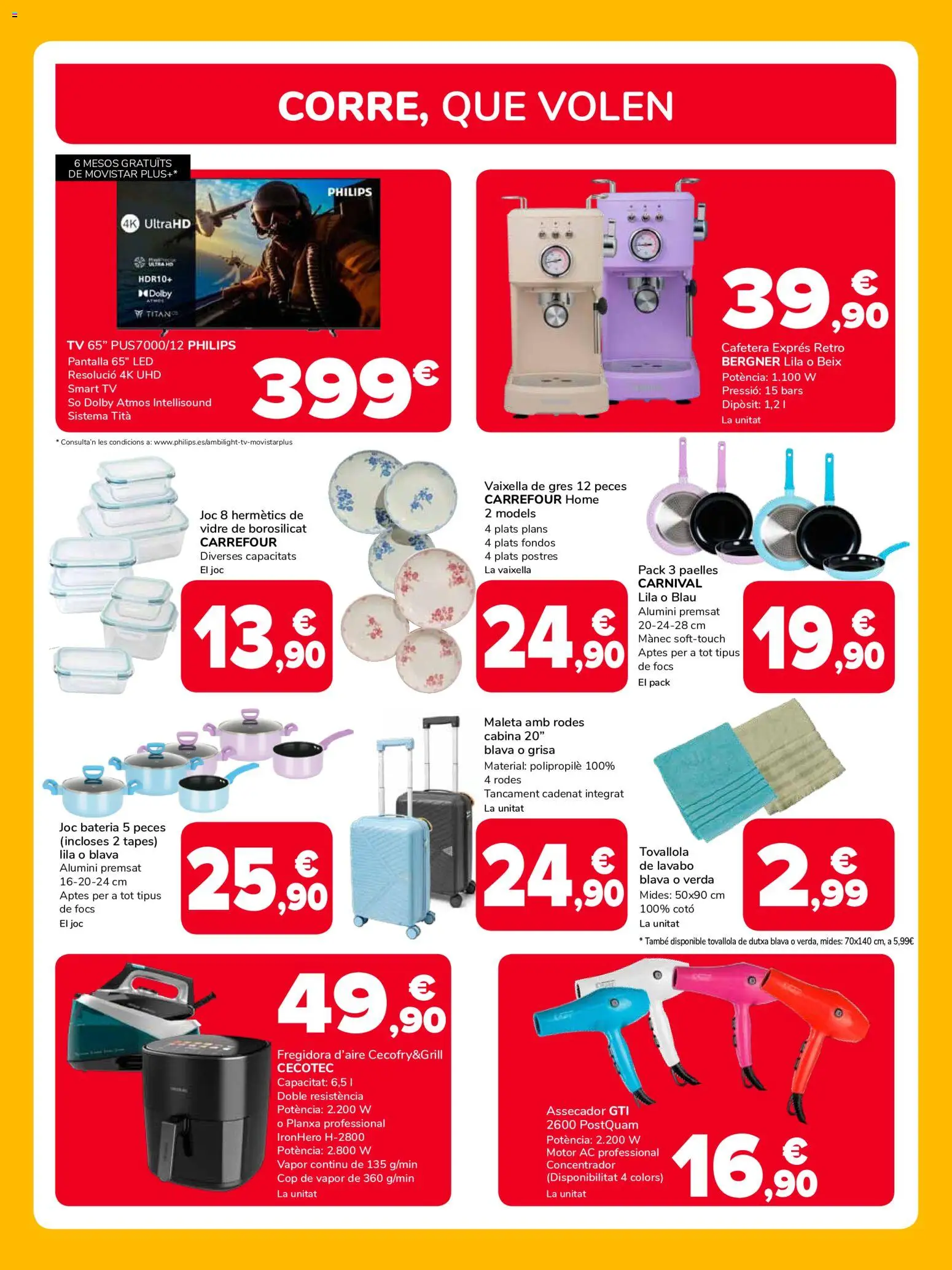 Supeco folleto │ válido desde el 29.04.2026 | Página: 4 | Productos: Maleta, Cafetera, Lavabo, Batería